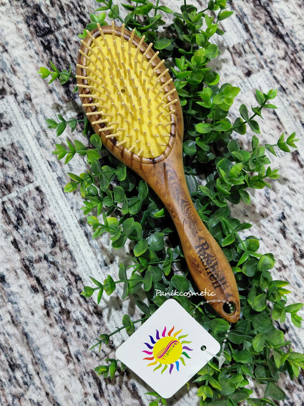 برس مو چوبی RASHELL + جعبه